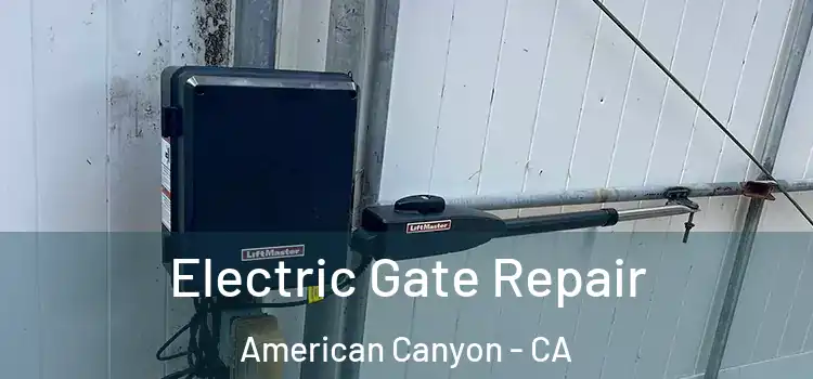  Electric Gate Repair American Canyon - CA